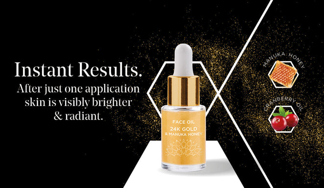 Why is gold so good for skin?