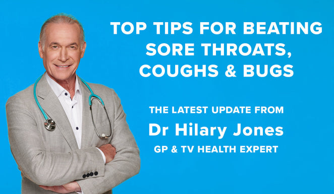 Top tips for beating sore throats, coughs & bugs