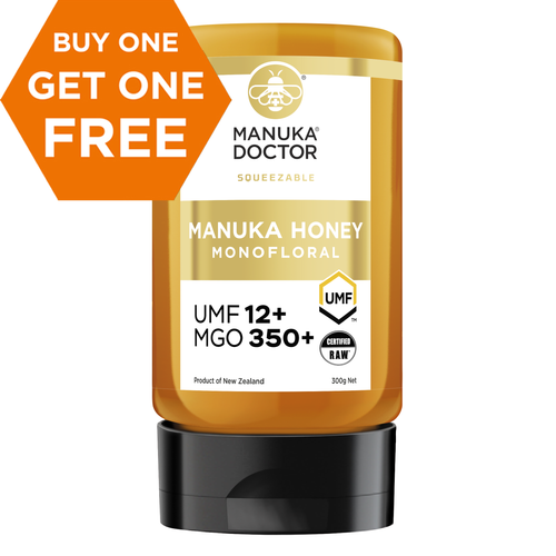 UMF 12+ Monofloral Manuka Honey 300g (Squeezy)