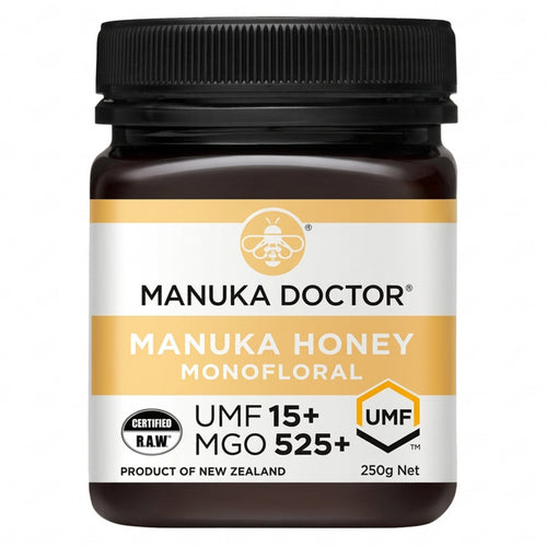 UMF 15+ Monofloral Manuka Honey 250g
