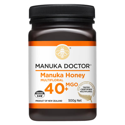 MGO 40+ Multifloral Mānuka Honey 500g