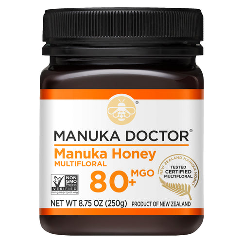 MGO 80+ Multifloral Mānuka Honey 250g