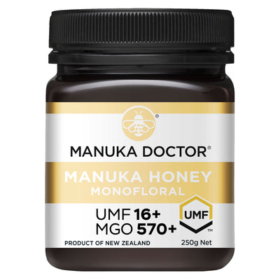 UMF 16+ Monofloral Manuka Honey 250g