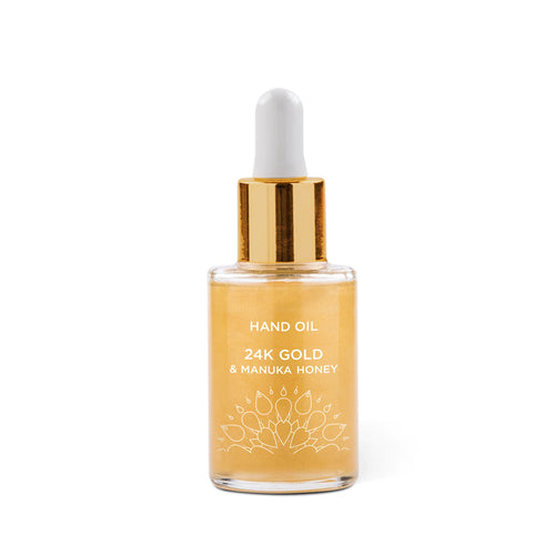24K Gold & Manuka Honey Hand Oil